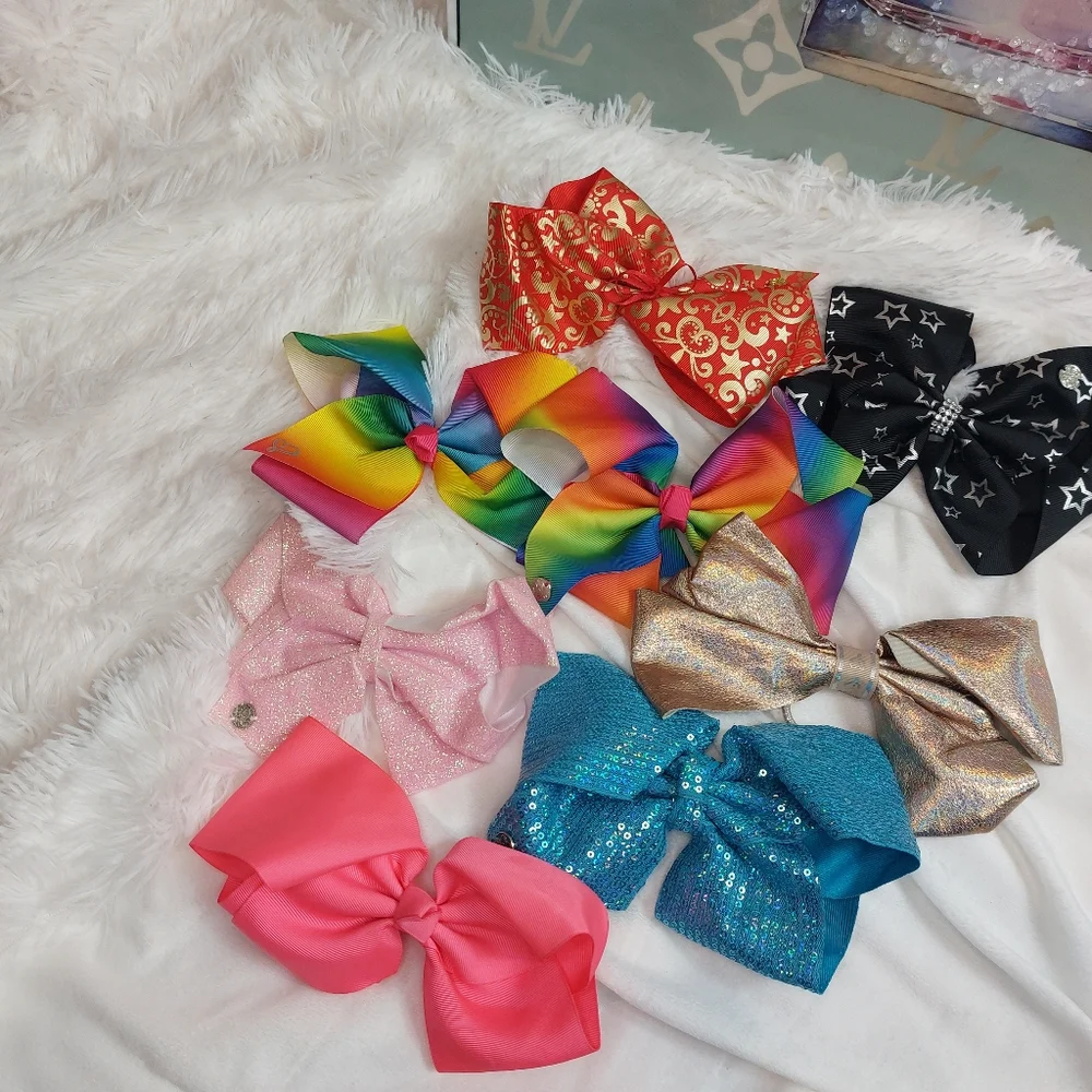 Jojo Siwa bows Lot of 8